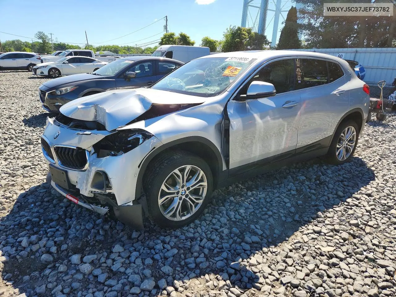 2018 BMW X2 xDrive28I VIN: WBXYJ5C37JEF73782 Lot: 57118656