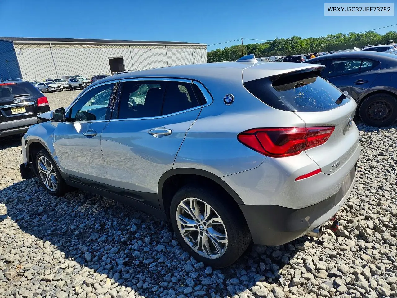 2018 BMW X2 xDrive28I VIN: WBXYJ5C37JEF73782 Lot: 57118656