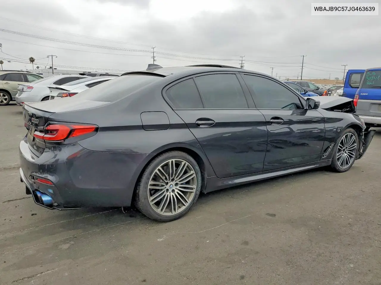 2018 BMW M550Xi VIN: WBAJB9C57JG463639 Lot: 57624586