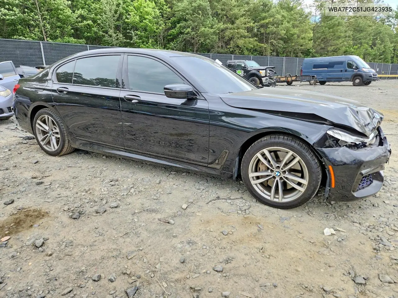 2018 BMW 750 Xi VIN: WBA7F2C51JG423935 Lot: 57632776