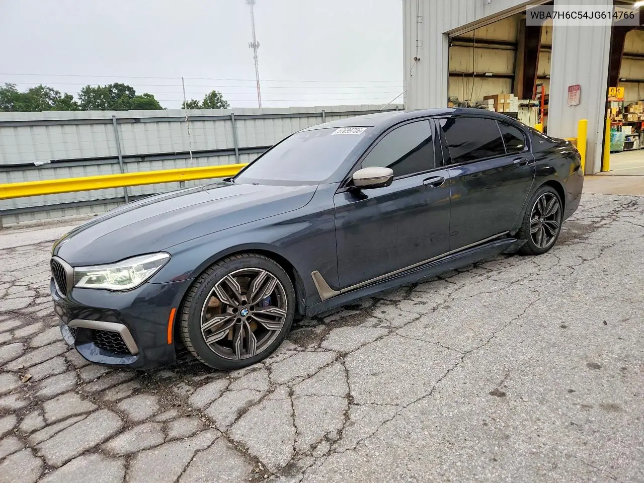 2018 BMW M760 Xi VIN: WBA7H6C54JG614766 Lot: 57699756