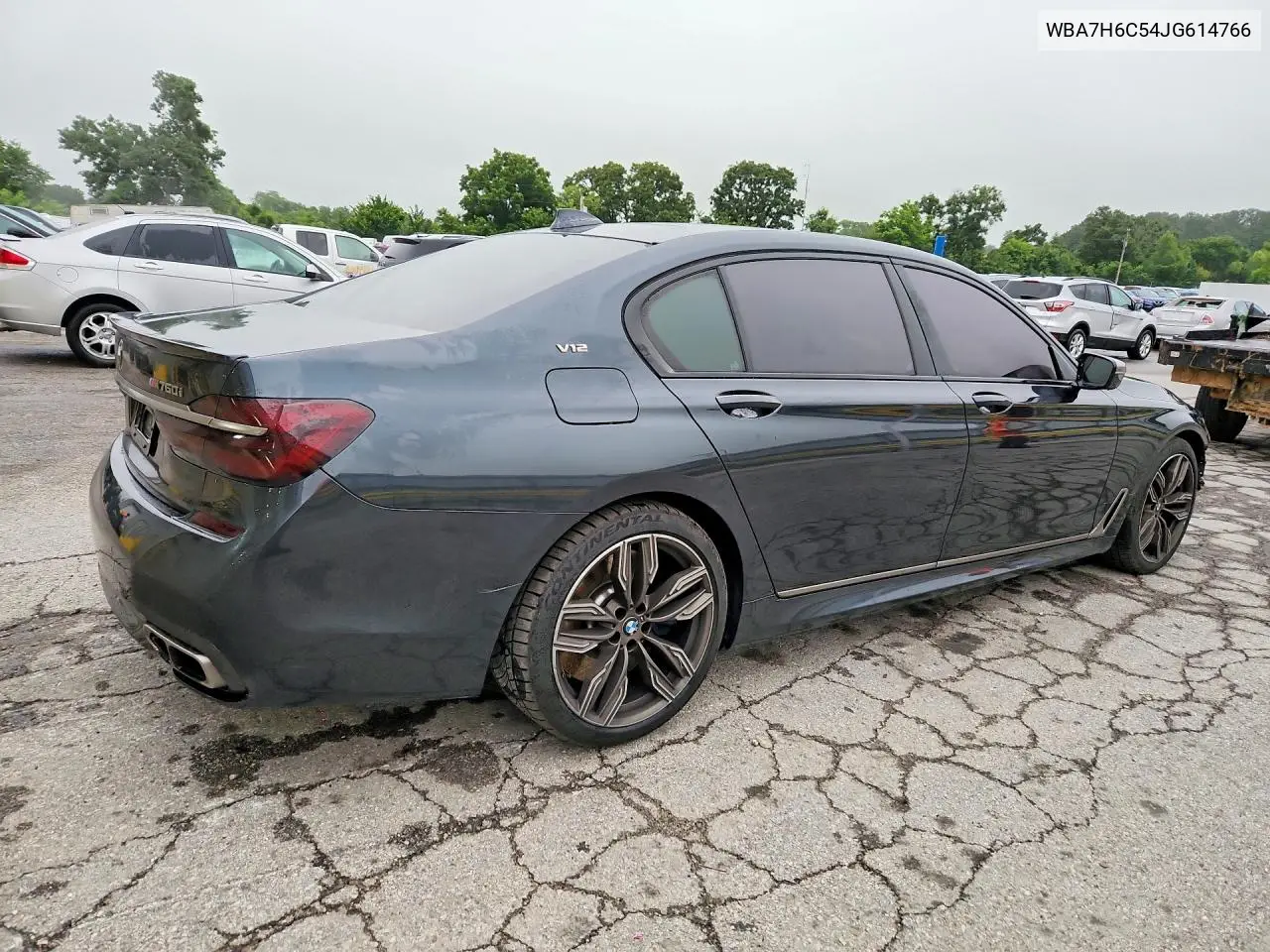 2018 BMW M760 Xi VIN: WBA7H6C54JG614766 Lot: 57699756
