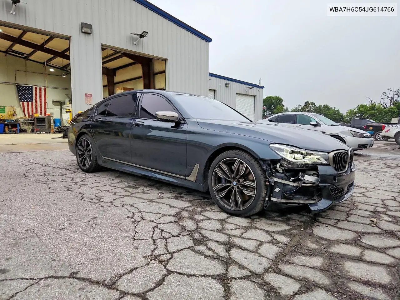 2018 BMW M760 Xi VIN: WBA7H6C54JG614766 Lot: 57699756