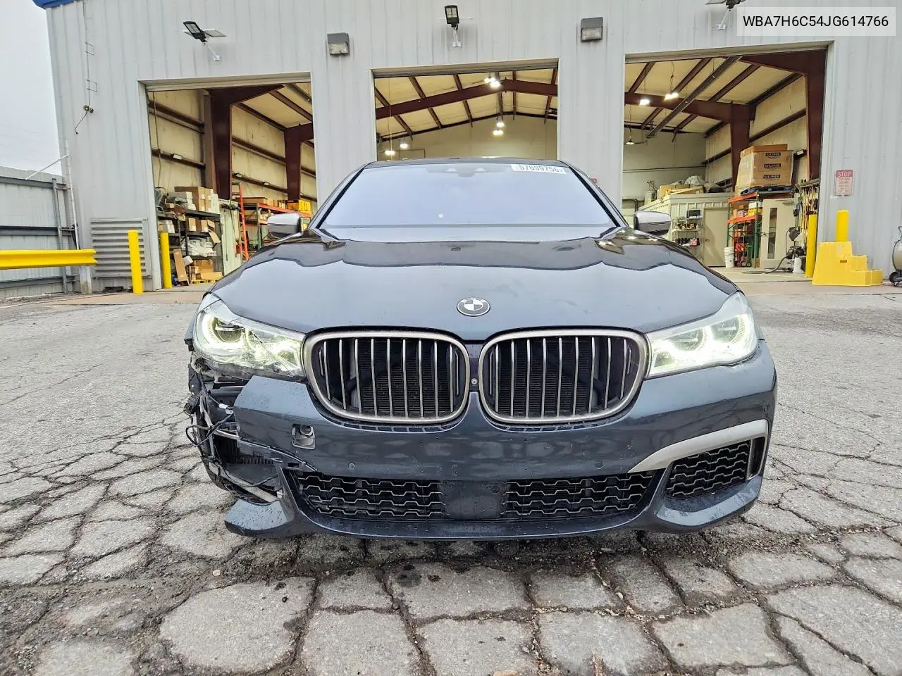 2018 BMW M760 Xi VIN: WBA7H6C54JG614766 Lot: 57699756