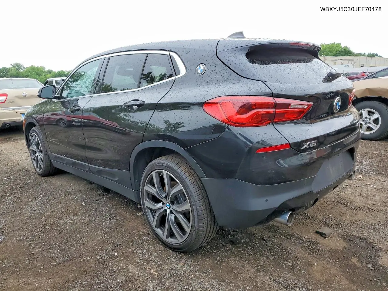 2018 BMW X2 xDrive28I VIN: WBXYJ5C30JEF70478 Lot: 57743926
