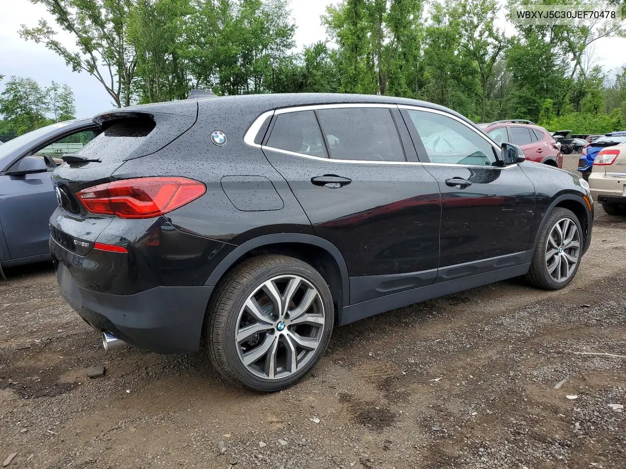 2018 BMW X2 xDrive28I VIN: WBXYJ5C30JEF70478 Lot: 57743926