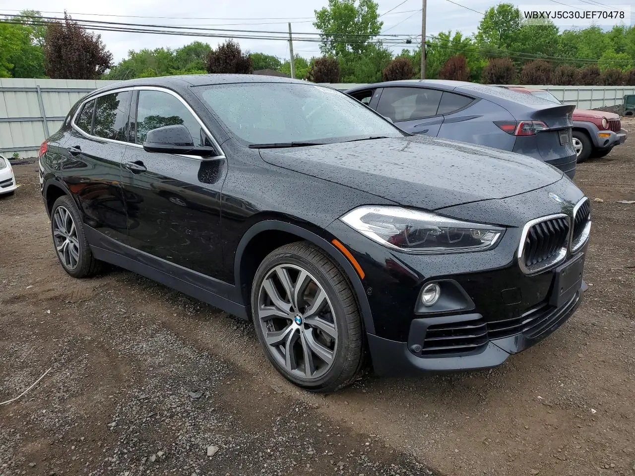 2018 BMW X2 xDrive28I VIN: WBXYJ5C30JEF70478 Lot: 57743926