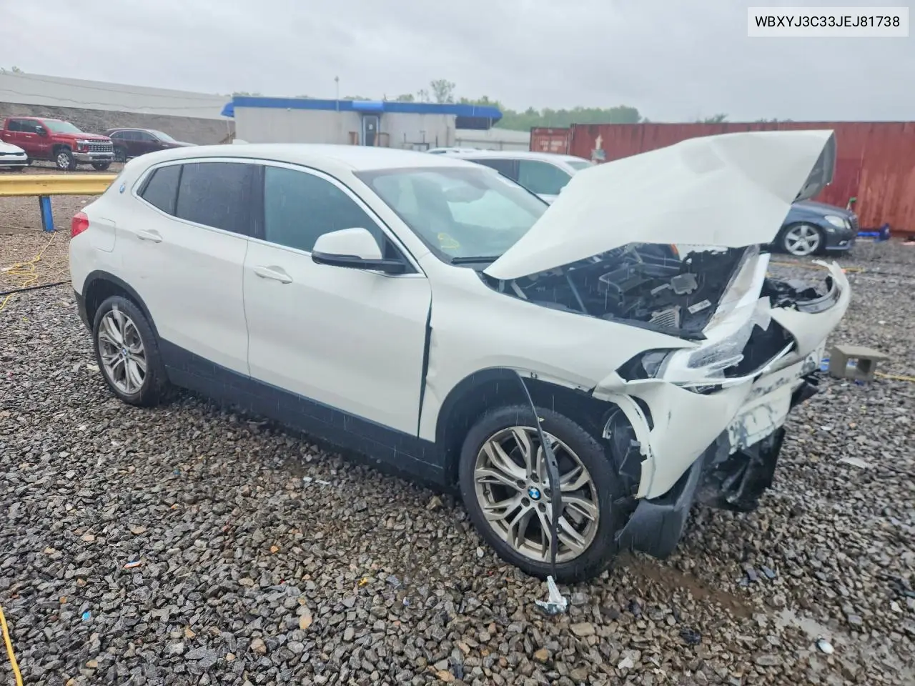 2018 BMW X2 Sdrive28I VIN: WBXYJ3C33JEJ81738 Lot: 57836666