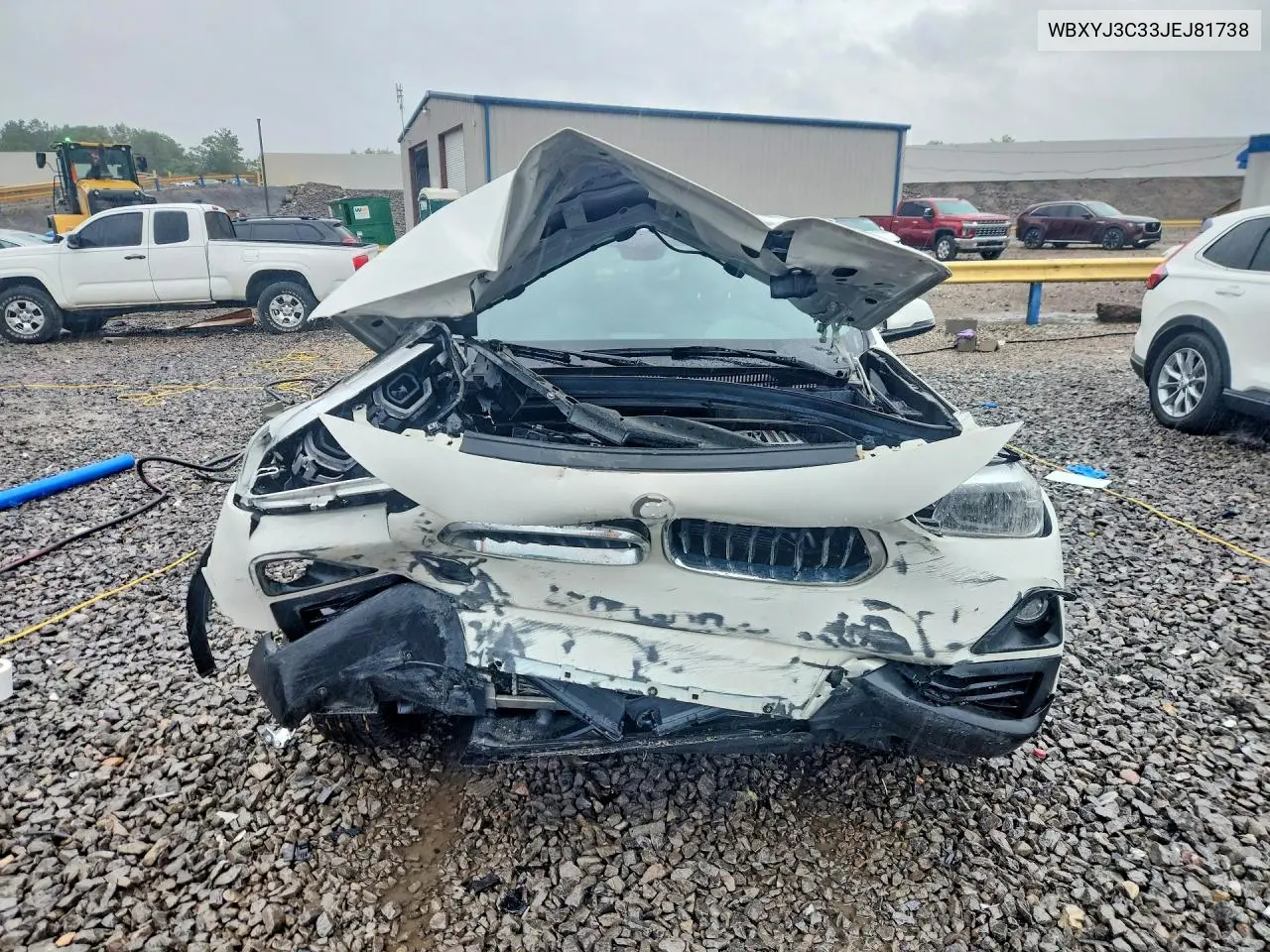 2018 BMW X2 Sdrive28I VIN: WBXYJ3C33JEJ81738 Lot: 57836666