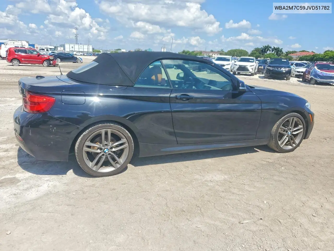 2018 BMW 230I VIN: WBA2M7C59JVD51782 Lot: 57951216