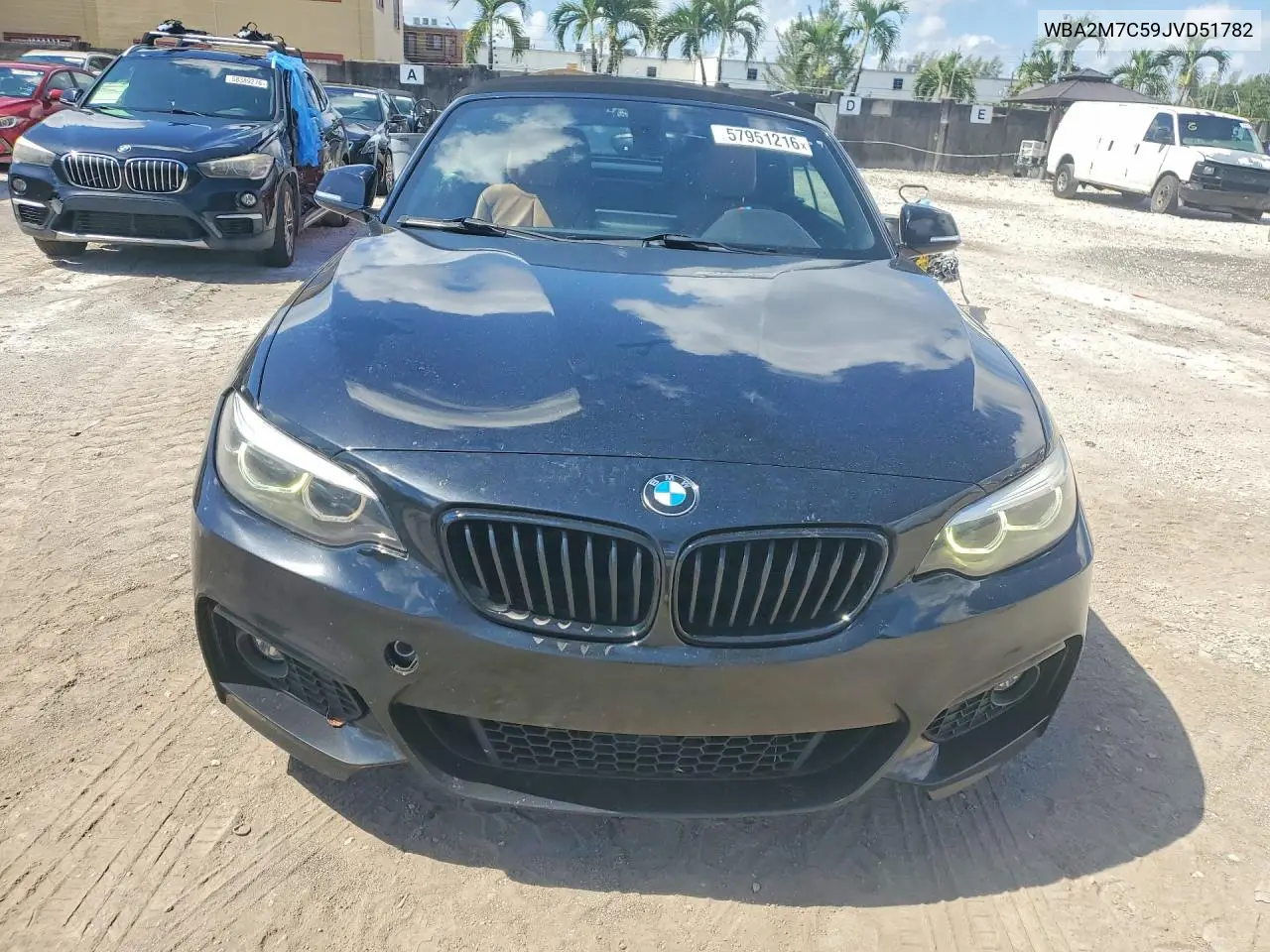 2018 BMW 230I VIN: WBA2M7C59JVD51782 Lot: 57951216