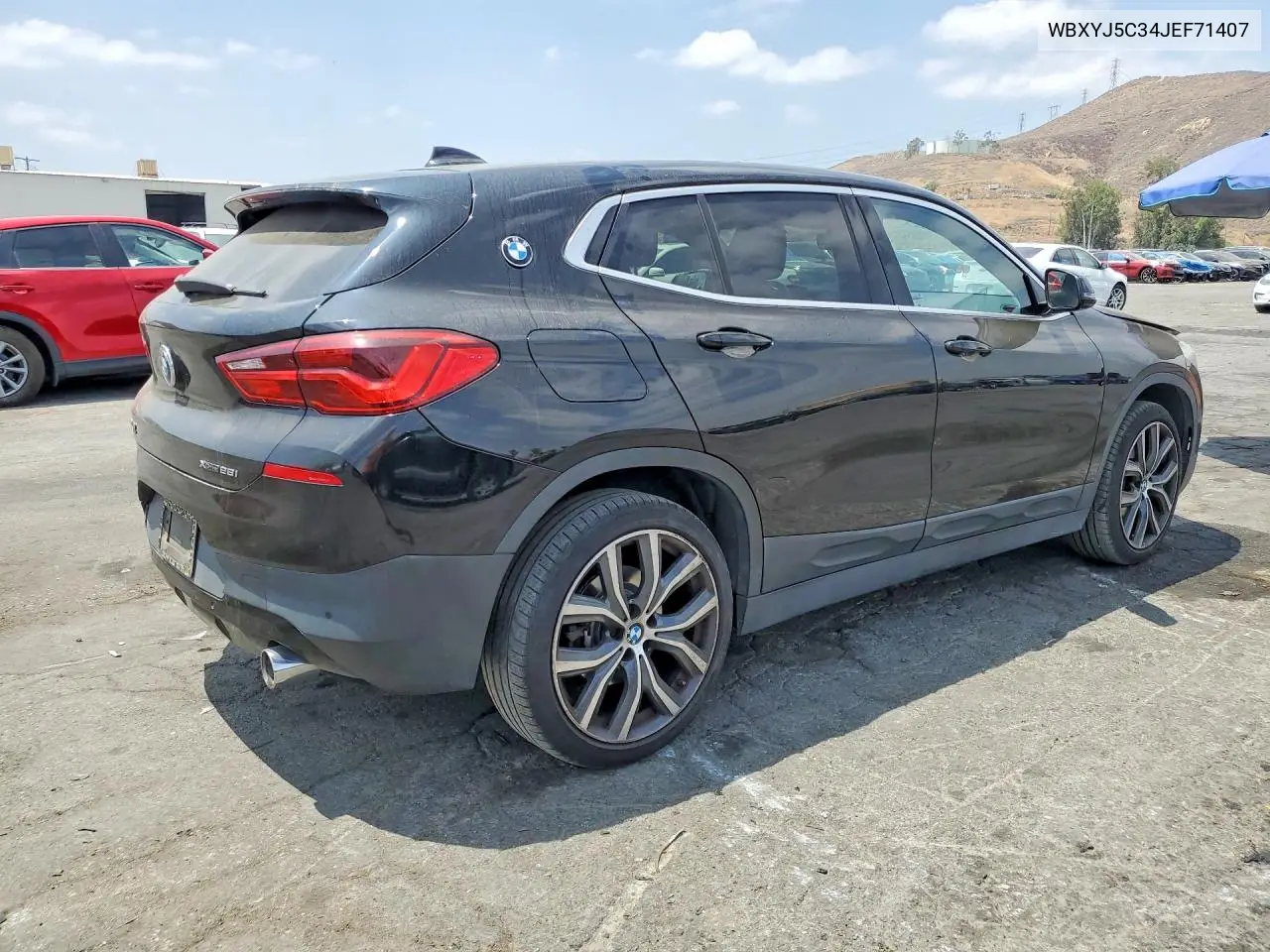 2018 BMW X2 xDrive28I VIN: WBXYJ5C34JEF71407 Lot: 57954716