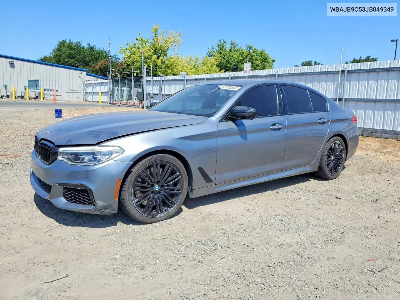 2018 BMW M550Xi VIN: WBAJB9C53JB049349 Lot: 58135306