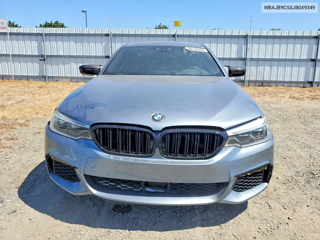 2018 BMW M550Xi VIN: WBAJB9C53JB049349 Lot: 58135306