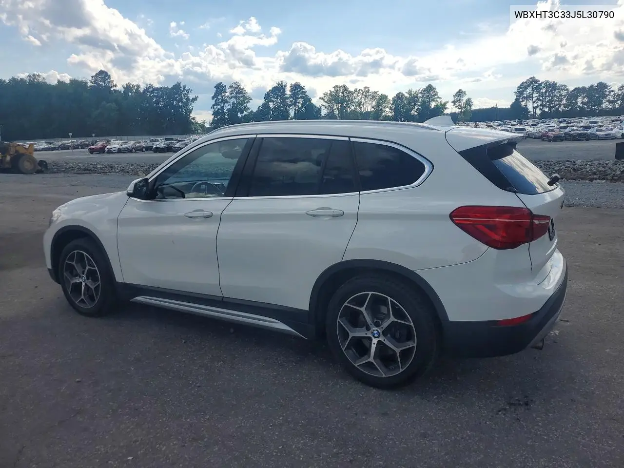 2018 BMW X1 xDrive28I VIN: WBXHT3C33J5L30790 Lot: 58222206