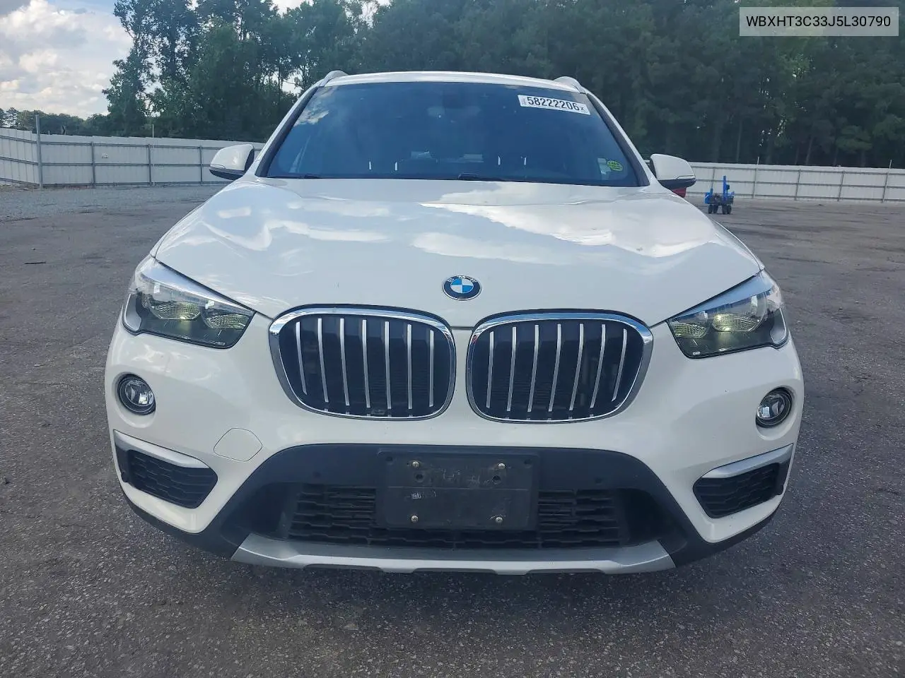 2018 BMW X1 xDrive28I VIN: WBXHT3C33J5L30790 Lot: 58222206