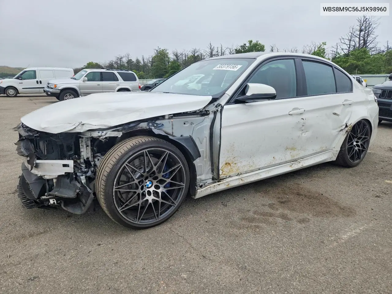 2018 BMW M3 VIN: WBS8M9C56J5K98960 Lot: 58379156