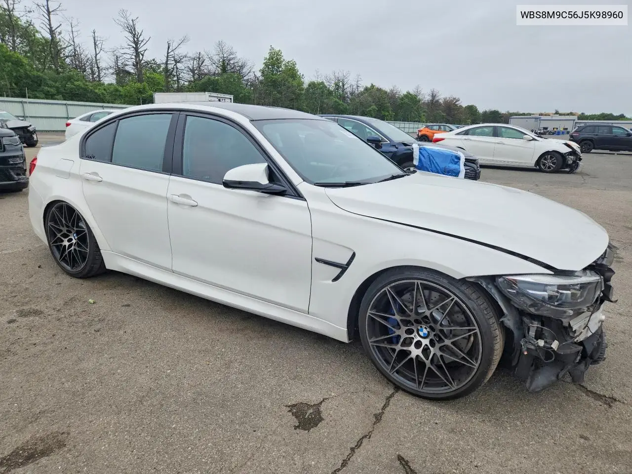 2018 BMW M3 VIN: WBS8M9C56J5K98960 Lot: 58379156