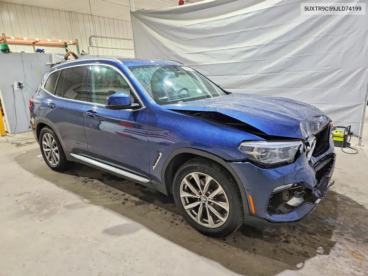 2018 BMW X3 xDrive30I VIN: 5UXTR9C59JLD74199 Lot: 58385196