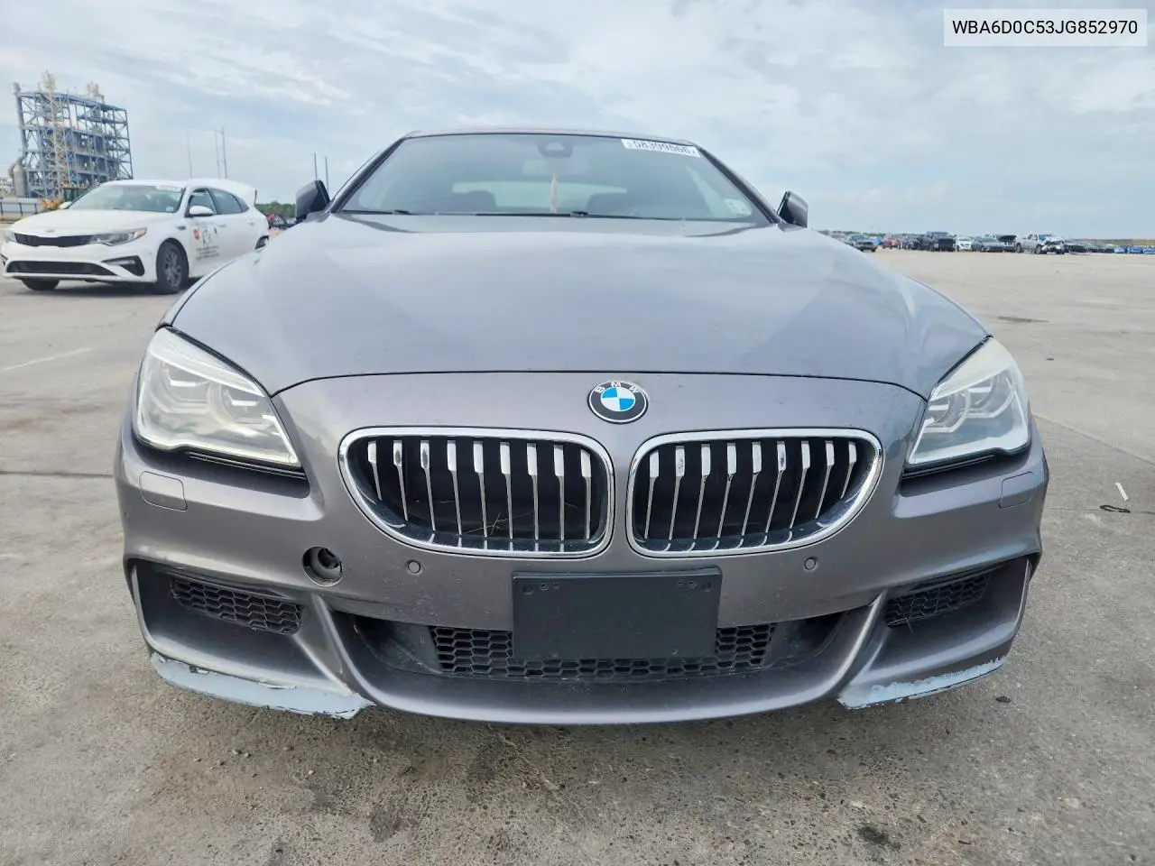 2018 BMW 640 I Gran Coupe VIN: WBA6D0C53JG852970 Lot: 58399566