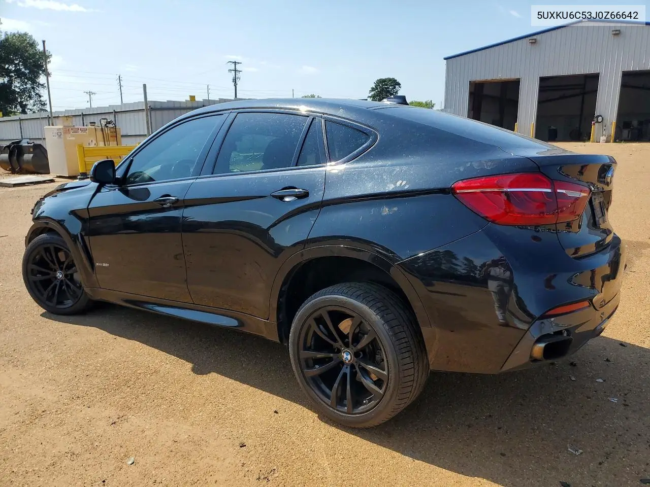 2018 BMW X6 xDrive50I VIN: 5UXKU6C53J0Z66642 Lot: 58430606