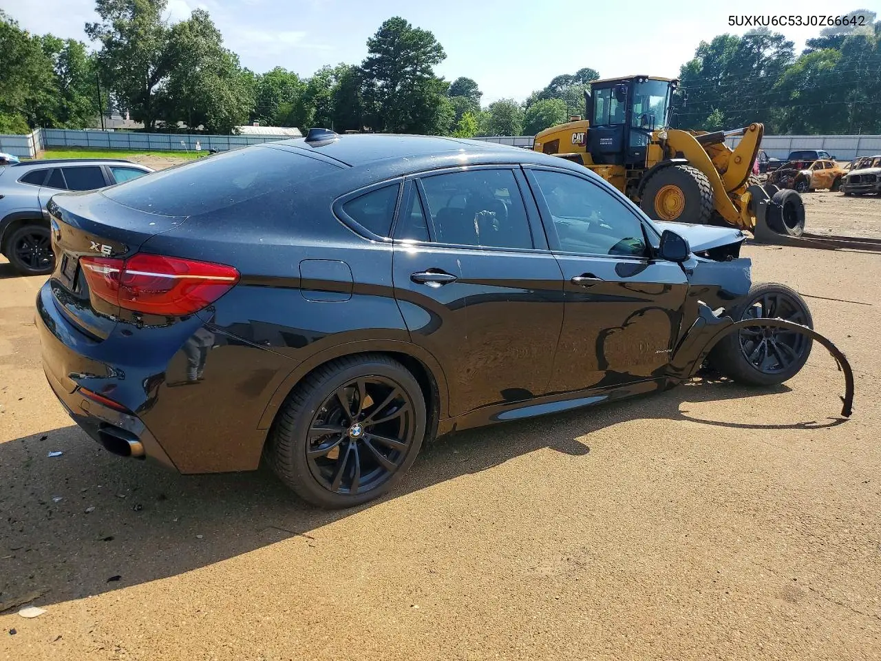 2018 BMW X6 xDrive50I VIN: 5UXKU6C53J0Z66642 Lot: 58430606