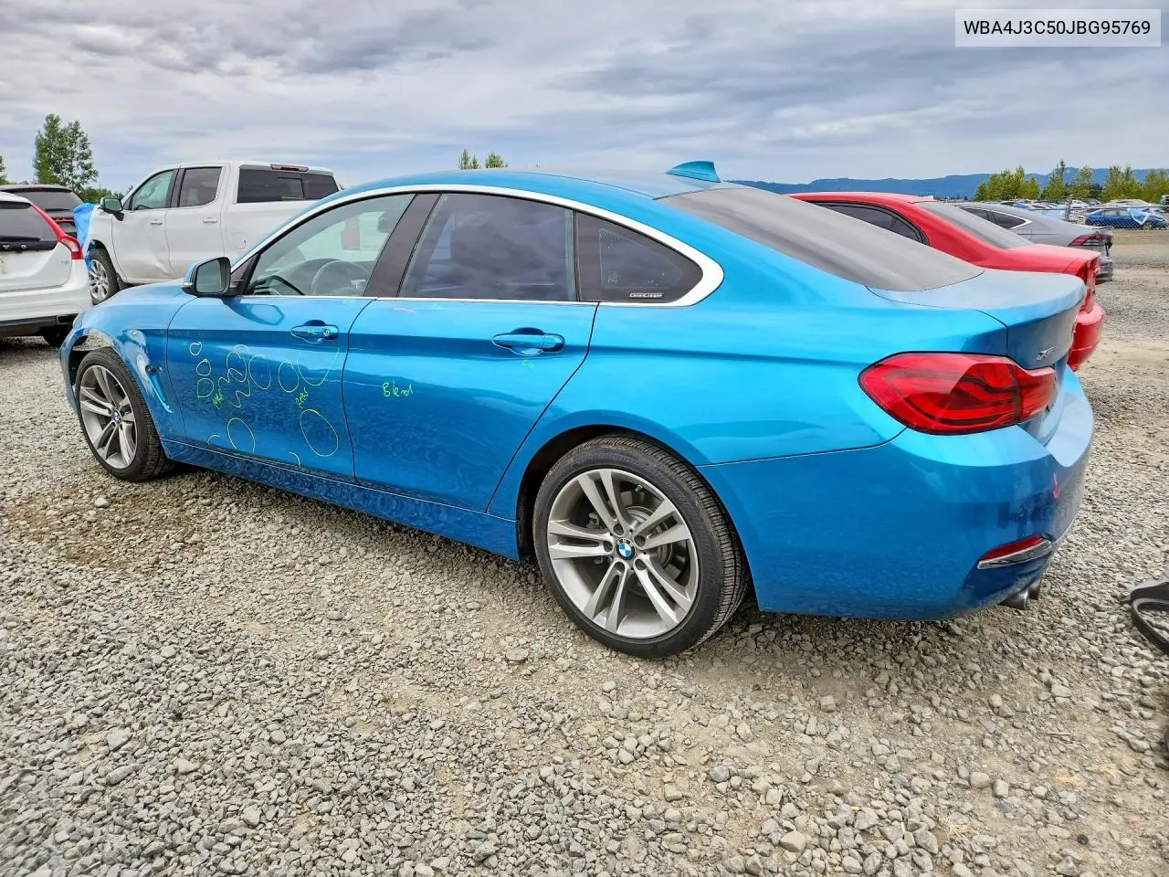 2018 BMW 430Xi Gran Coupe VIN: WBA4J3C50JBG95769 Lot: 58482536