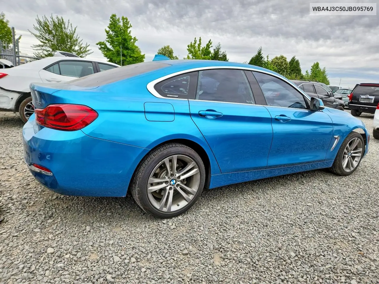 2018 BMW 430Xi Gran Coupe VIN: WBA4J3C50JBG95769 Lot: 58482536