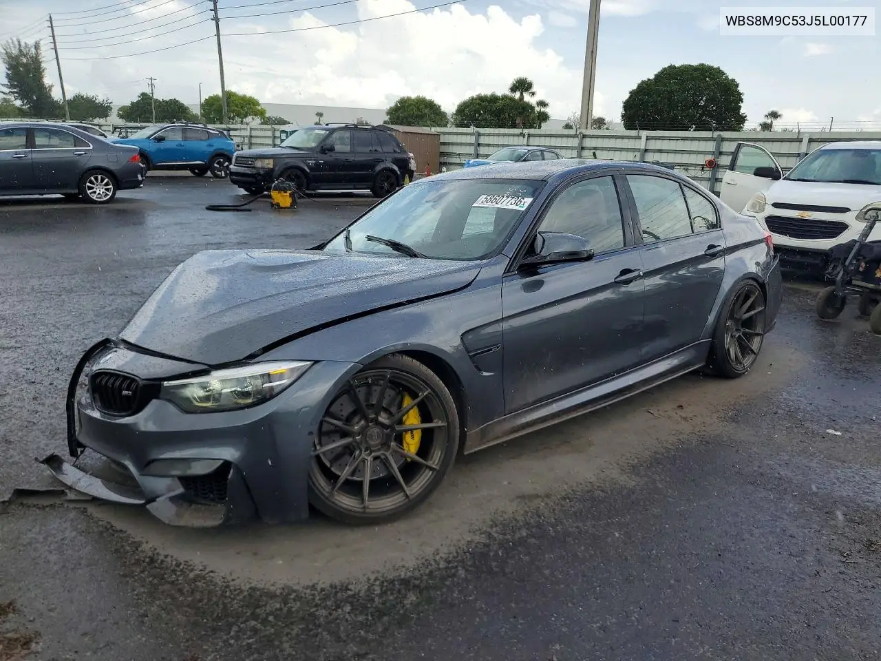2018 BMW M3 VIN: WBS8M9C53J5L00177 Lot: 58607736