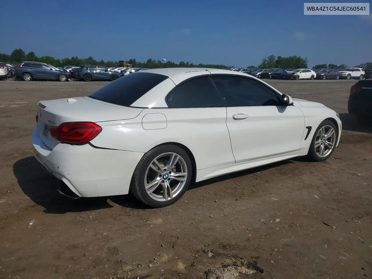 2018 BMW 430I VIN: WBA4Z1C54JEC60541 Lot: 59597236
