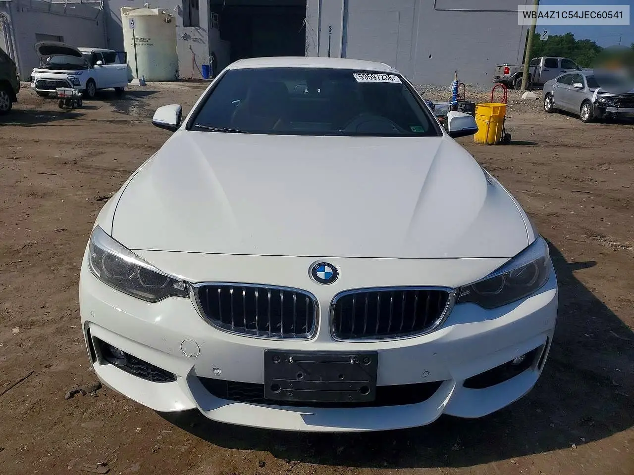 2018 BMW 430I VIN: WBA4Z1C54JEC60541 Lot: 59597236
