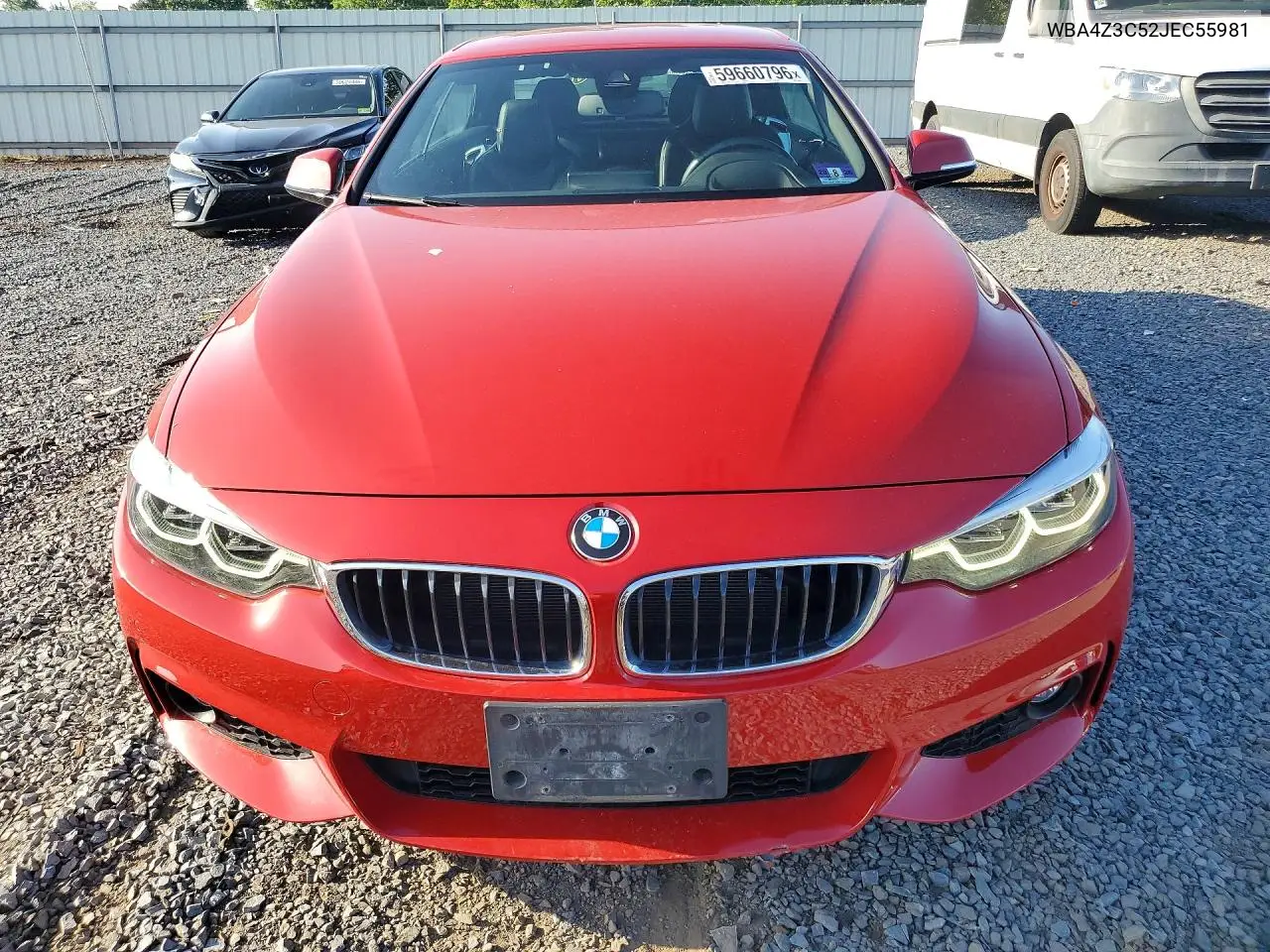 2018 BMW 430Xi VIN: WBA4Z3C52JEC55981 Lot: 59660796