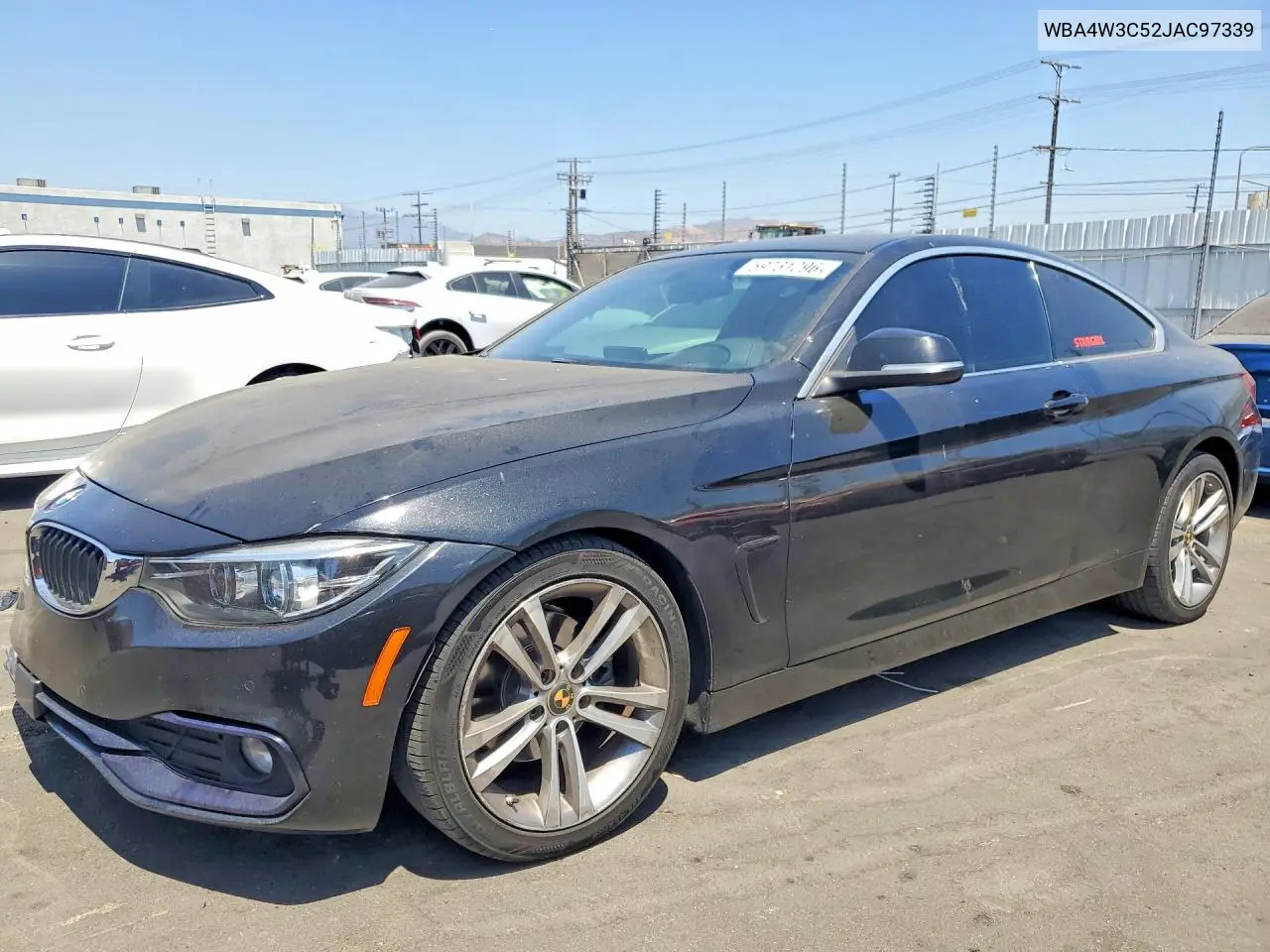 2018 BMW 430I VIN: WBA4W3C52JAC97339 Lot: 59731296