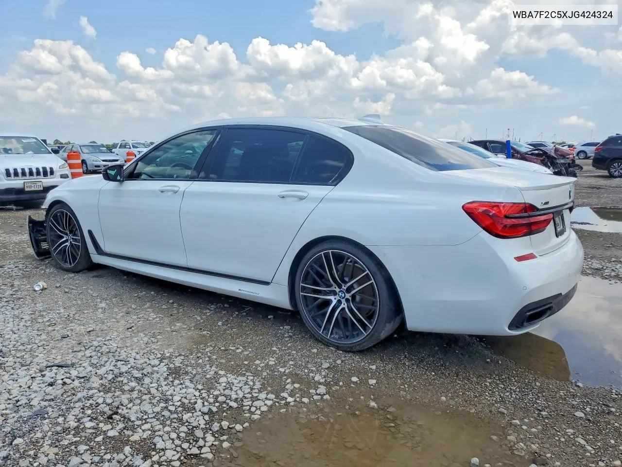 2018 BMW 750 Xi VIN: WBA7F2C5XJG424324 Lot: 59785656