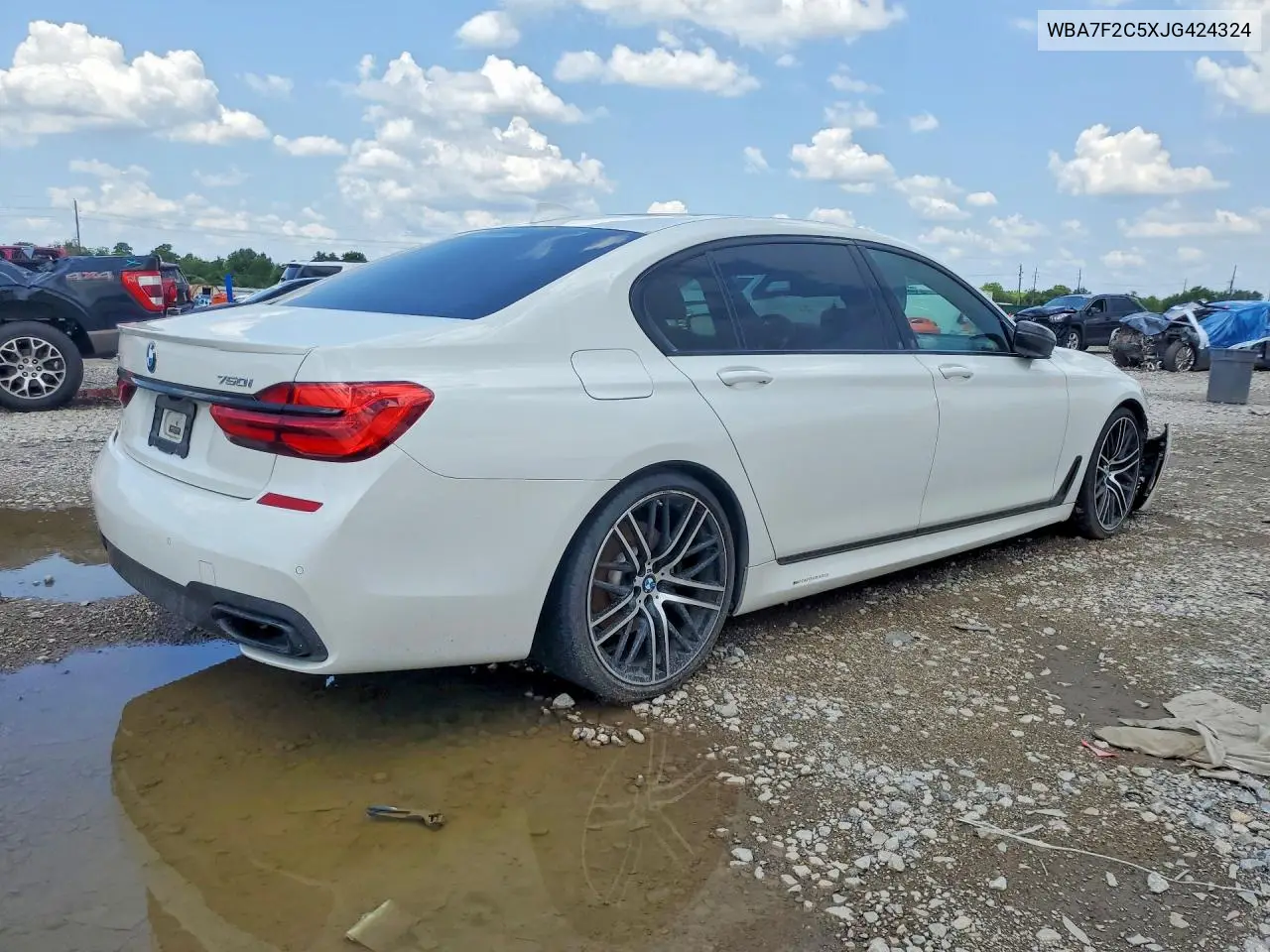 2018 BMW 750 Xi VIN: WBA7F2C5XJG424324 Lot: 59785656
