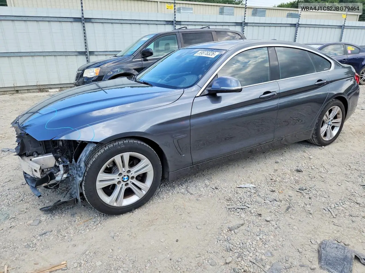 2018 BMW 430I Gran Coupe VIN: WBA4J1C52JBG79464 Lot: 59878326