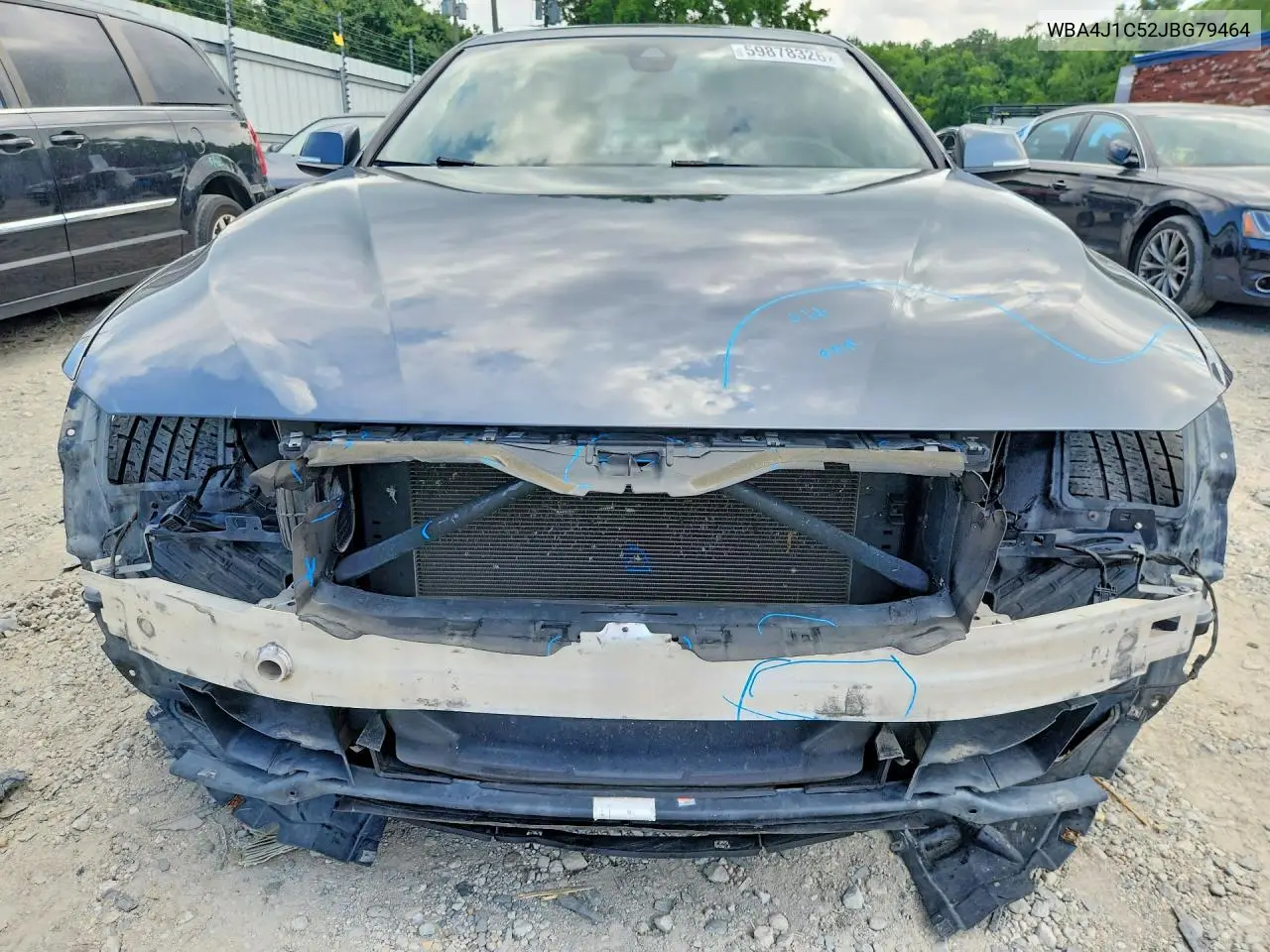 2018 BMW 430I Gran Coupe VIN: WBA4J1C52JBG79464 Lot: 59878326