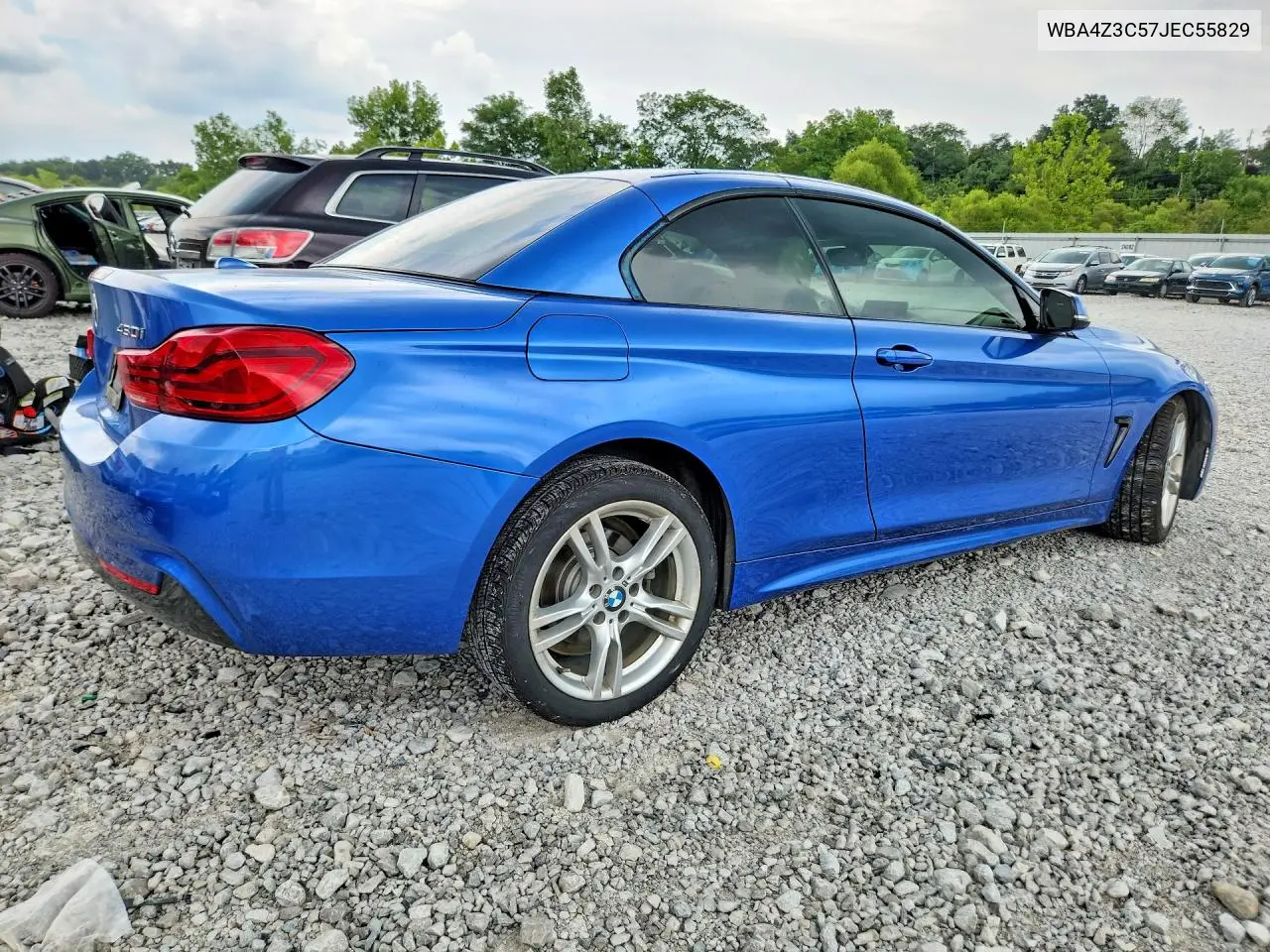 2018 BMW 430Xi VIN: WBA4Z3C57JEC55829 Lot: 60017226
