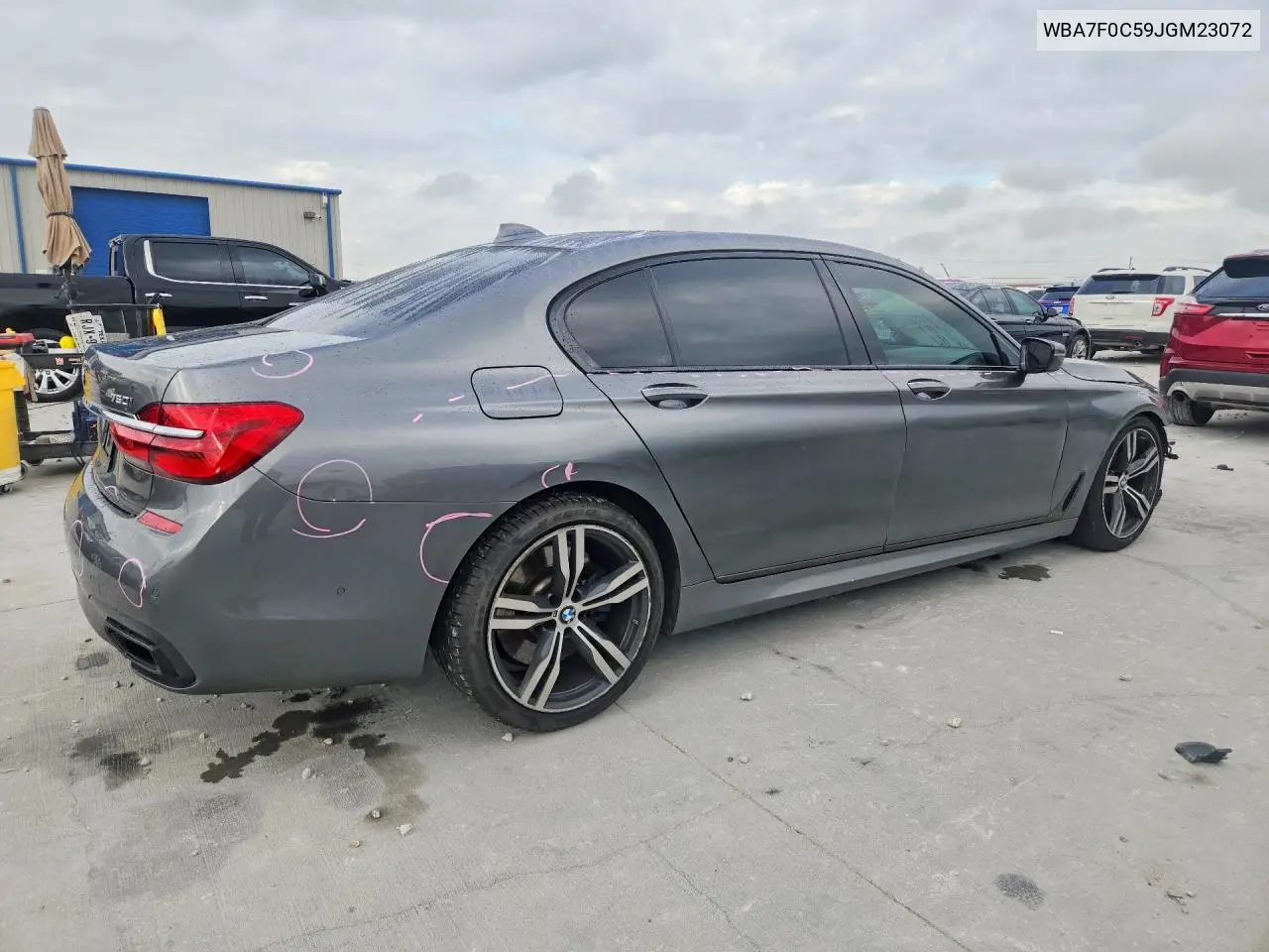 2018 BMW 750 I VIN: WBA7F0C59JGM23072 Lot: 60860216
