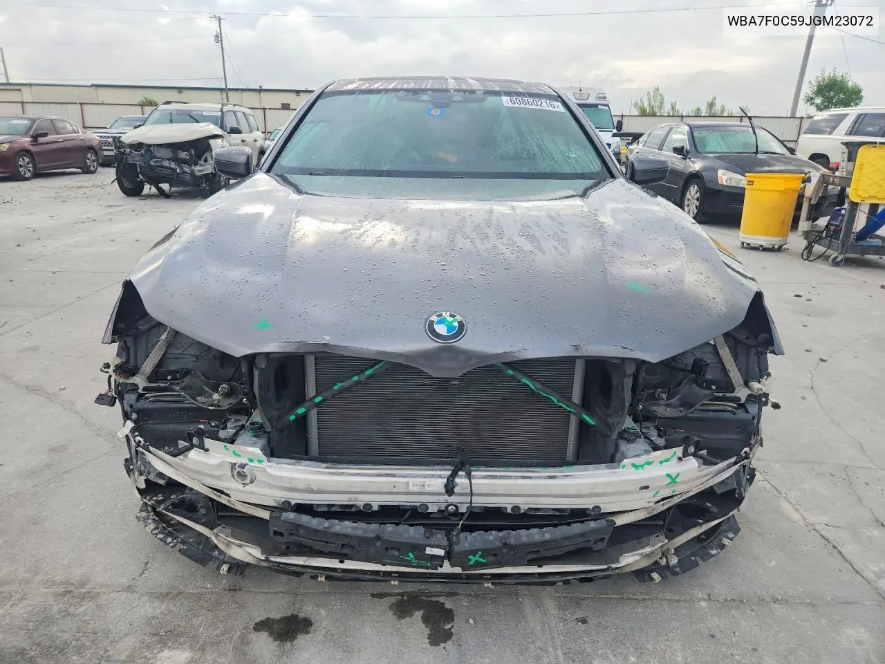 2018 BMW 750 I VIN: WBA7F0C59JGM23072 Lot: 60860216