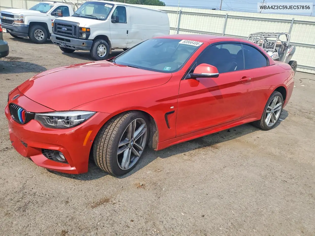 2018 BMW 430Xi VIN: WBA4Z3C59JEC57856 Lot: 60866486
