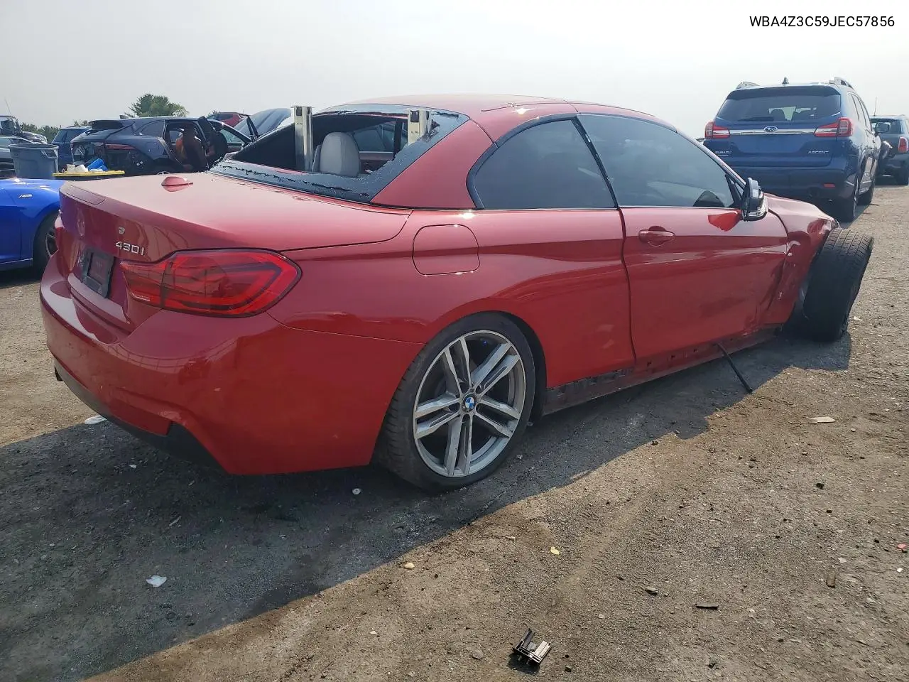 2018 BMW 430Xi VIN: WBA4Z3C59JEC57856 Lot: 60866486