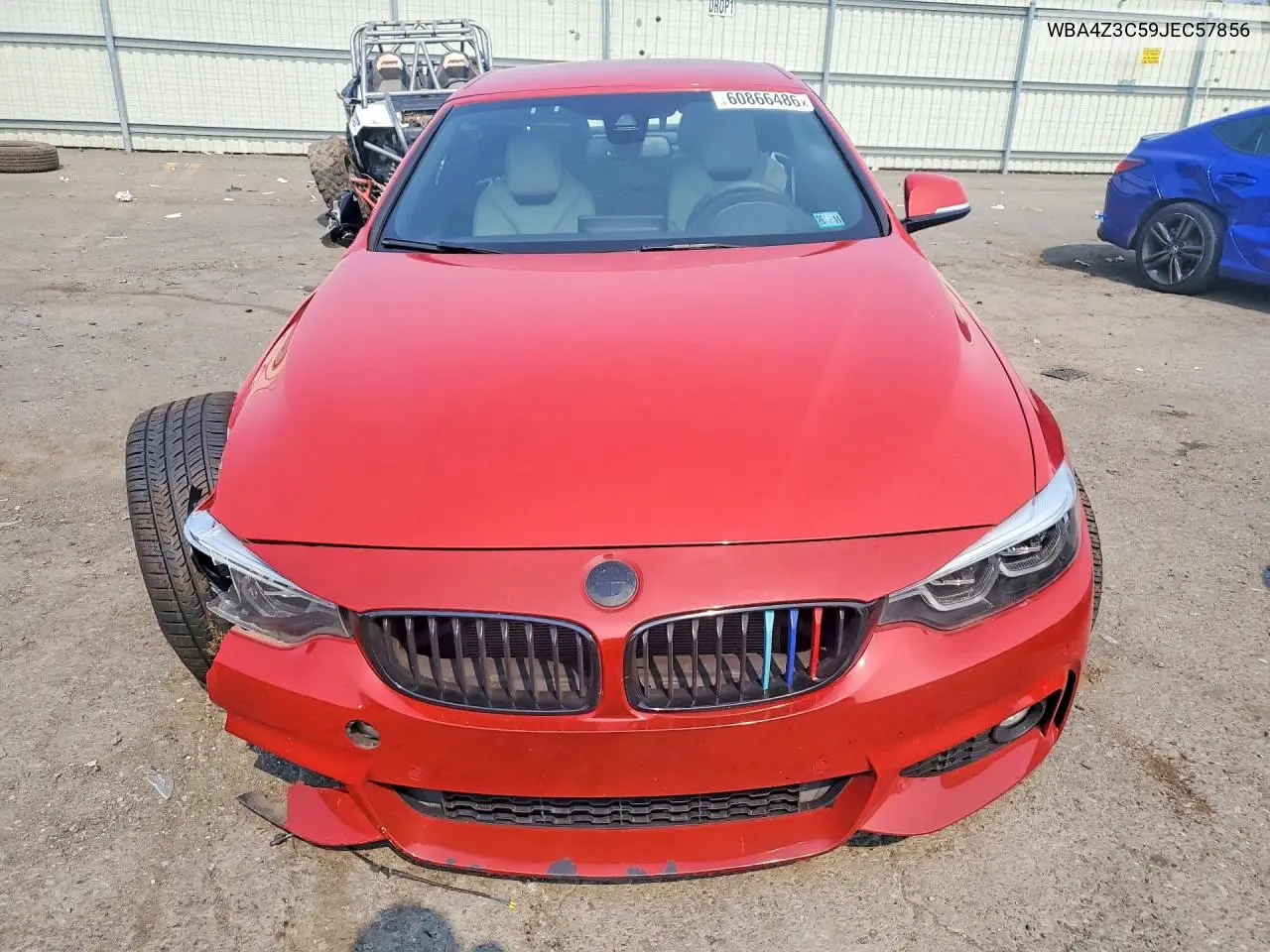 2018 BMW 430Xi VIN: WBA4Z3C59JEC57856 Lot: 60866486
