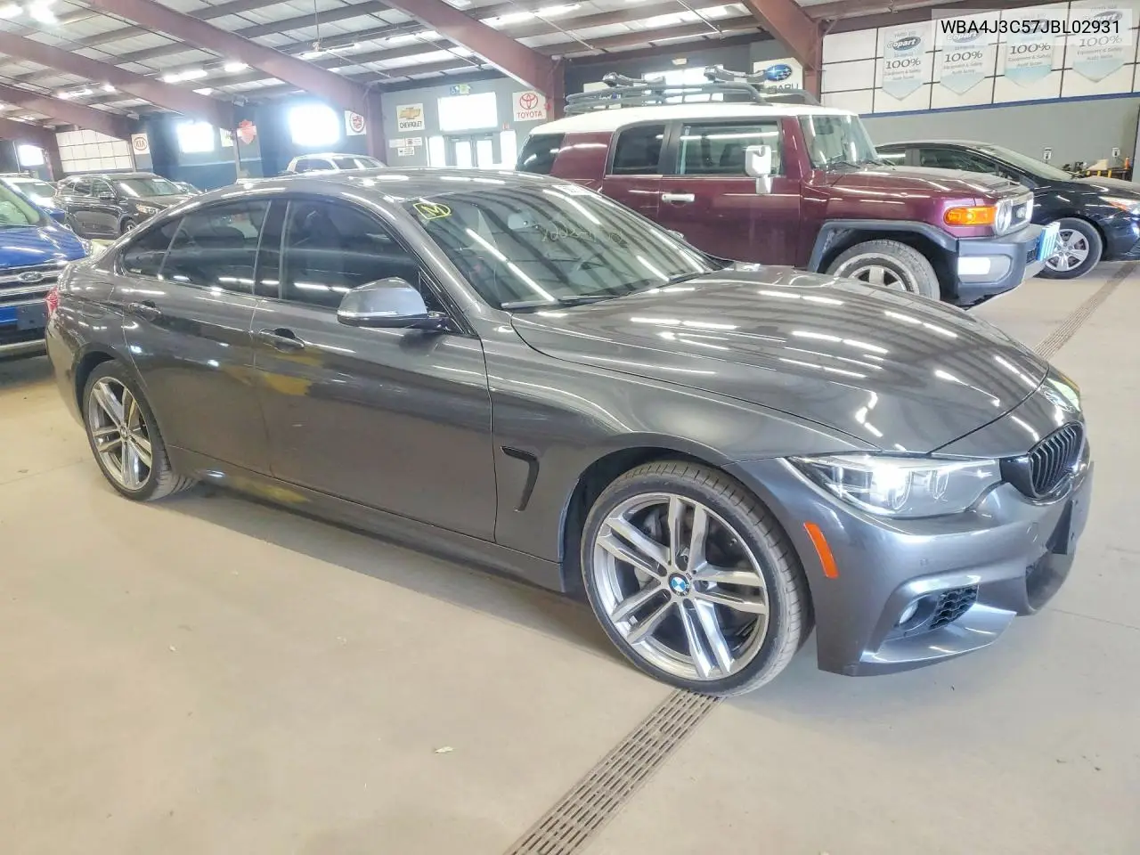 2018 BMW 430Xi Gran Coupe VIN: WBA4J3C57JBL02931 Lot: 60912866
