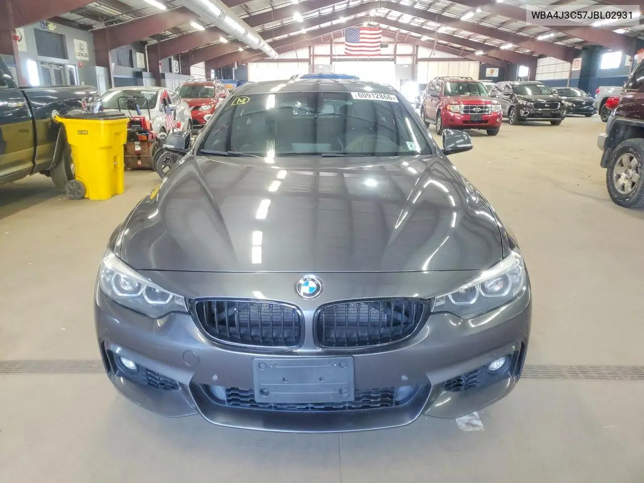 2018 BMW 430Xi Gran Coupe VIN: WBA4J3C57JBL02931 Lot: 60912866
