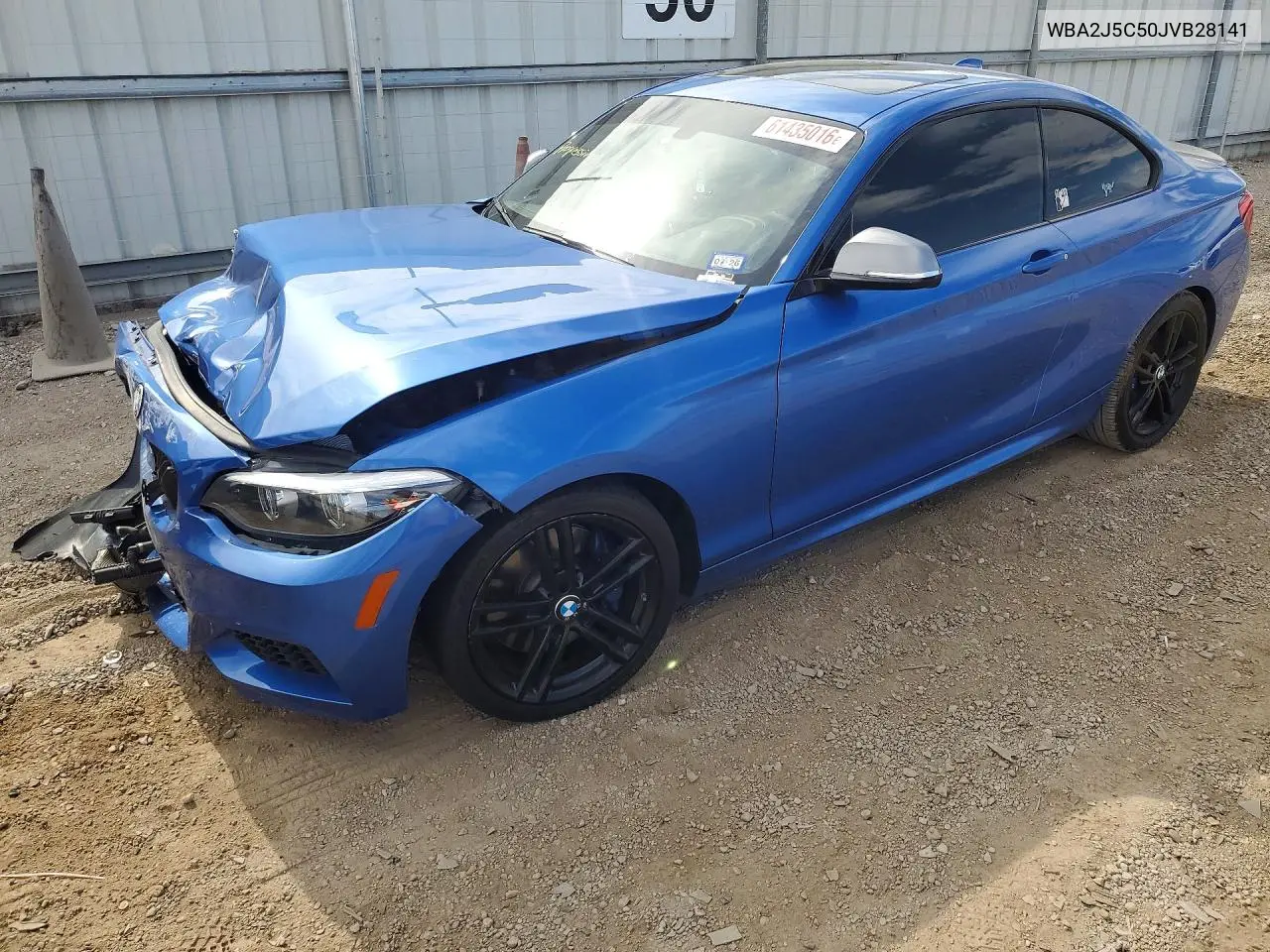2018 BMW M240I VIN: WBA2J5C50JVB28141 Lot: 61435016