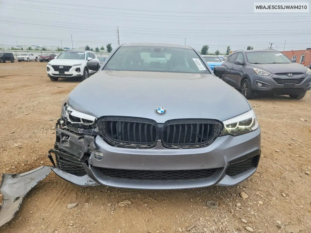 2018 BMW 540 I VIN: WBAJE5C55JWA94210 Lot: 61748556