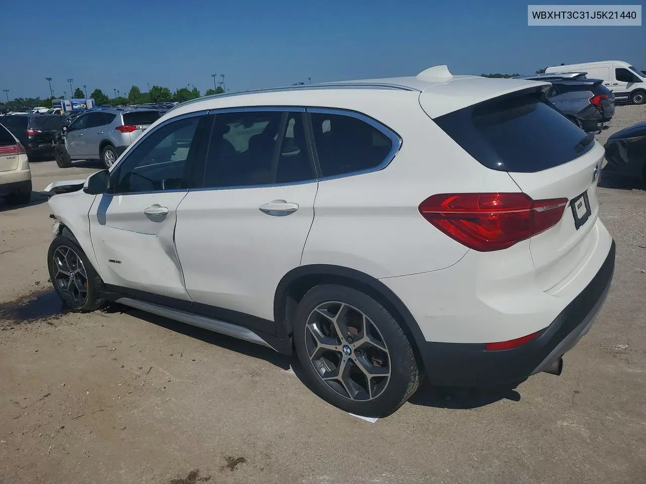 2018 BMW X1 xDrive28I VIN: WBXHT3C31J5K21440 Lot: 77249415