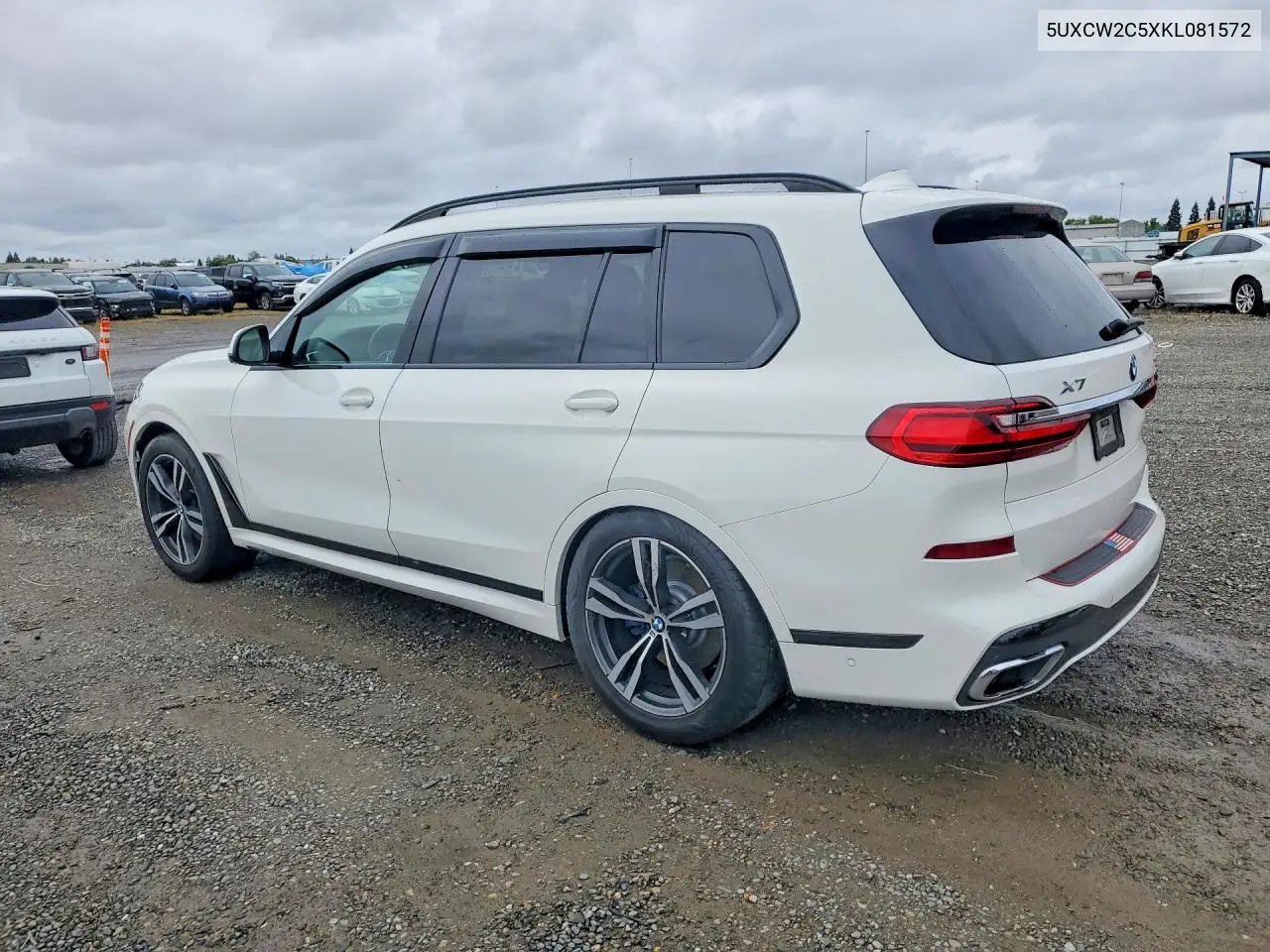 2019 BMW X7 xDrive40I VIN: 5UXCW2C5XKL081572 Lot: 50937746