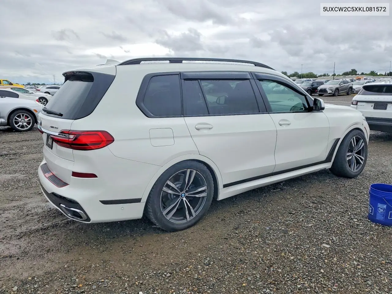 2019 BMW X7 xDrive40I VIN: 5UXCW2C5XKL081572 Lot: 50937746